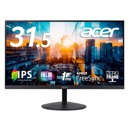 Acer PCモニター・液晶ディスプレイ SA322QAbi [31.5インチ 黒]