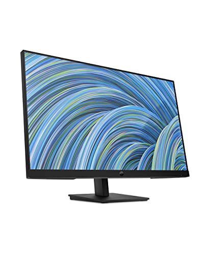 HP M27ha FHD モニター フルHDモニター (1920 x 1080P) IPSパネルと内蔵オーディオ VESA対応 27インチモニター 高さとピボット調整で快適な視聴を実現 (22H94AA#ABA) ブラック