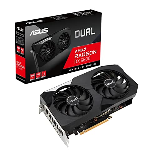 Radeon RX 6600(8GB) ASUS｜DUAL-8G DUAL-RX6600-8G