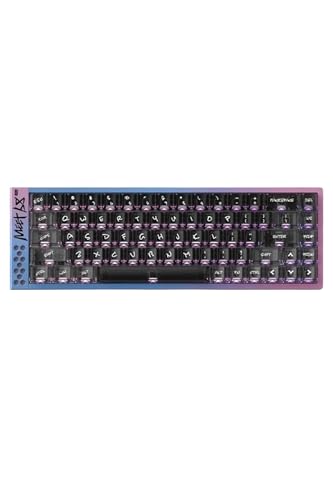 iQunix Mikit Meet68 Ultra Starry Pink Omega Swtich ラピッドトリガーキーボード US配列 ゲーミングキーボード 日本正規代理店保証品