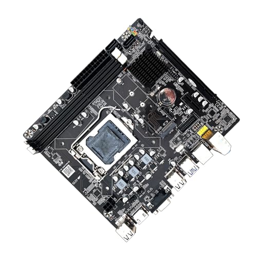 AOUGO 1155 プロセッサ ソケット DDR3 メモリと データ転送速度を備えた耐久性の高い B75 チップセット メインボード第 3 世代マザーボード
