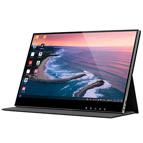 sararui ポータブルモニター 4K/ 1080pポータブルモニター15. 6' FHD HDR IPSラップトップモニターラップトップPC PS4 Xbox PhoneのためのHDMI USB-C外部モニター コンピューターモニター (Size : 4K)