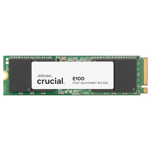 Crucial M.2 NVMe 480GB｜Crucial E100 Gen4 - CT480E100SSD8 CT1000E100SSD8