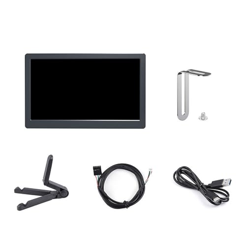 ljhnba ダブルモニターセットアップ用のサブスクリーン 7 インチ高輝度ディスプレイパネル 1024x600 により、セカンダリスクリーンの表示が強化されます