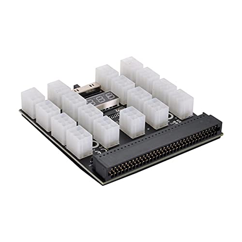 cablecc NFHK DPS用の17ポートATX6ピンを備えた1200WサーバーPSU電源ブレイクアウトボードアダプター-800GB1200FB 1200QB PW-001