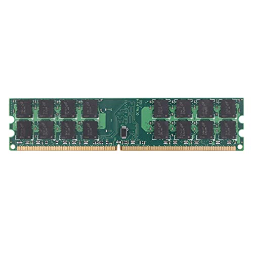 Streemaa Svpleyp RAM DDR2 4GB 800MHZ PC2-6400メモリ、デスクトップ用メモリRAM 240ピン、システム高互換用 DVKO-2671