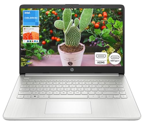HP 128GBストレージ、高速充電、HDMI、最大11時間のバッテリー寿命 Stream 14