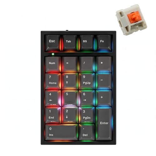 LEOPOLD レオポルド FC220TP PD メカニカル テンキーパッド ワイヤレス 2.4GHz Bluetooth USB有線 Tri-Mode QMK VIA 対応 キースイッチホットスワップ MacOSモード NumLock非連動モード 静音リニア軸 ASHWHITE FC220TPHS/GBPD