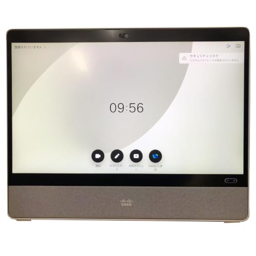 YK 【整備済み品】Cisco Webex Desk Pro 27インチ CS-DESKPRO-K9 4Kスクリーン 12MPビデオカメラ ノイズキャンセリングマイク USB-Cドッキング接続 色数 107億色 スピーカー搭載