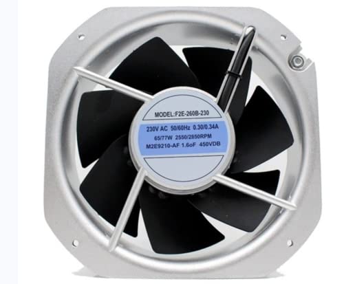 Lawrence.Brown DHL F2E-260B-230 230V 0.3/0.34A 65/77W 22580 冷却ファン 225X80mm