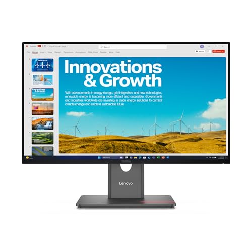 Lenovo TS-P24QD-40 23.8インチ 2560x1440 IPS 120Hz。 64B1GAT1EU