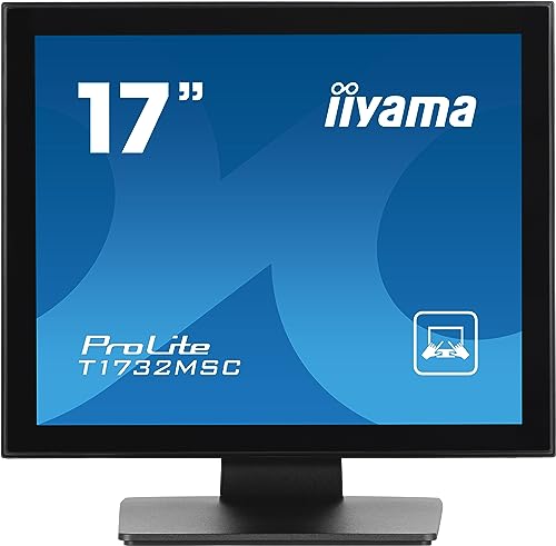 iiyama TFT T1732MSC-B1S 43cm TOUCH 17インチ/1280x1024/DP/HDMI/VGA/LS/IP54/