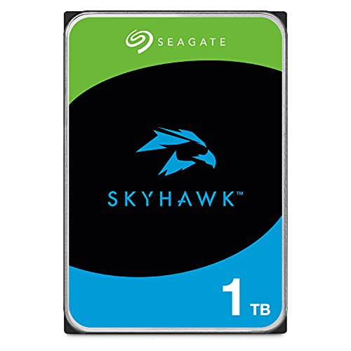 シーゲイト Seagate SkyHawk 3.5インチ 【データ復旧 3年付】 1TB 内蔵 ハードディスク HDD CMR 3年保証 6Gb/s 256MB 5400rpm ネットワーク 監視 カメラ ビデオレコーダー ST1000VX013