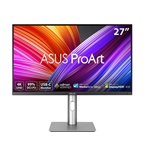 ProArt Display 27型ワイド4K UHDPA279CRVシルバー 取り寄せ商品