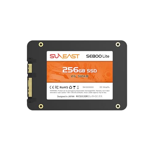 SUNEAST 2.5インチ SATA 256GB｜SUNEAST B0BRQB5VBP SE800S25LT-256G