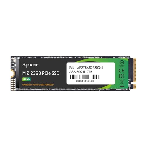Apacer M.2 NVMe 2TB｜Apacer アペイサー AS2280Q4L AP2TBAS2280Q4L-1