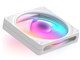 NZXT 【2026年06月18日発売】 NZXT｜エヌゼットエックスティー ケースファン [120mm /2400RPM] F120 RGB Fan(2026) ホワイト RF-R212S-WF