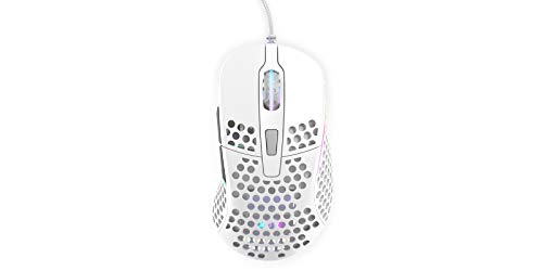 Xtrfy （エクストリファイ） M4 RGB 右手用 エルゴノミック ゲーミングマウス【国内正規品】 (ホワイト) 701057