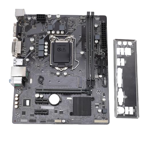 ciciglow H410M S2 M ATX コンピューターマザーボード DDR4 DIMM スロット DDR4 64GB デスクトップボード LGA 1200 第10世代コアCPUプロセッサー用 DVI VGA出力付き