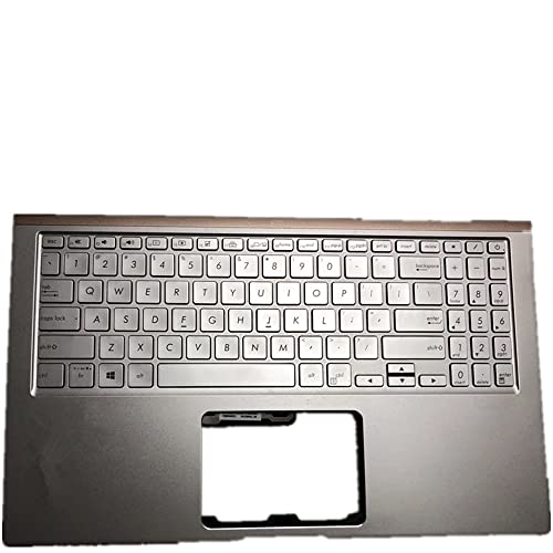 fqparts 汎用 キーボードの縁にハウジング & キーボード に適合する For ASUS For ZenBook 15 UX533FAC UX533FD UX533FN UX533FTC シルバー 米国英語のレイアウト XP-1387