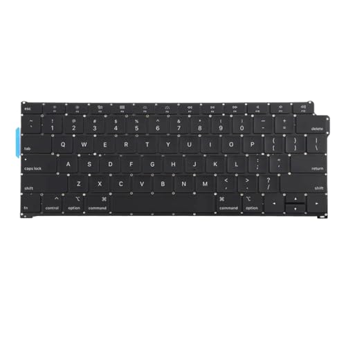 Willhom MacBook Air 13インチ2018年後期から2019年モデルA1932 USレイアウト用キーボード交換用