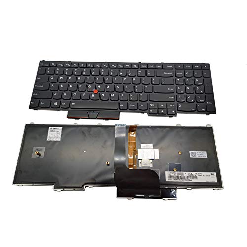 LAIKA 交換用バックライトキーボード付き Thinkpad P50 P51 P70 ノートパソコン P/N: 00PA288 SN20K85114 US レイアウト