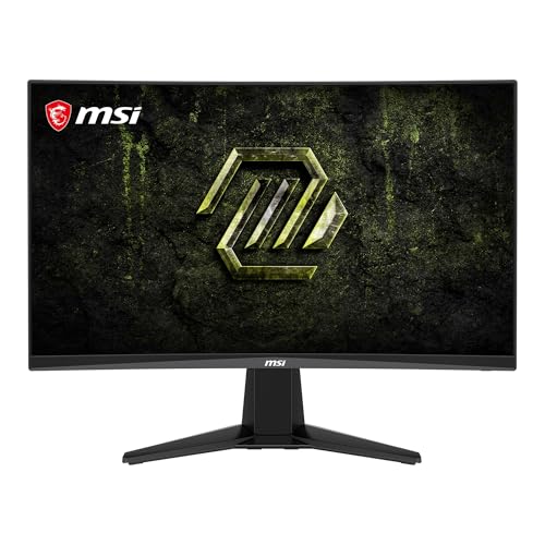 MSI MAG 245C X24 24インチ 1920 x 1080 (FHD) ゲーミングモニター 240Hz AMD FreeSync Premium HDR対応 HDMI VGA ポート VESA チルト 1ms ブラック