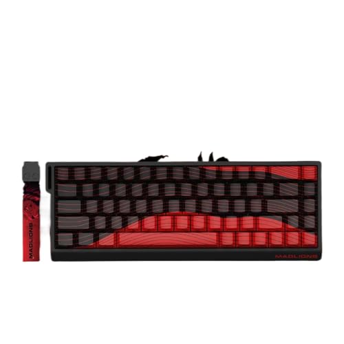 YTbHXE 有線ゲーミングキーボード 60/68HE 磁気スイッチ ホットスワップ ラピッドトリガー カスタム メカニカルキーボードアクセサリー PCゲーマー対応 (MAD 68 R パフォーマンス) YTbHXE996