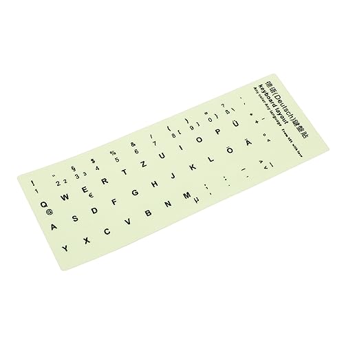 CIYODO カーキ色の耐摩耗キーボード交換用ステッカー 1枚入り 貼りやすく剥がしても跡が残らない ノートパソコンやデスクトップのホームオフィスに最適なキーボード用シール 4G1063OFKI51PW07GJS28XTZ9