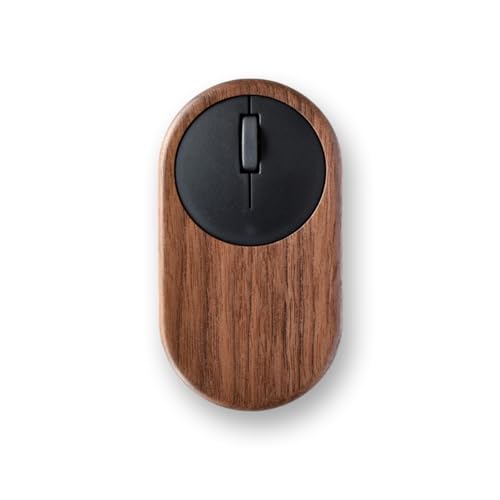 Hacoa 「Mouse Wireless」コンパクトな木製ワイヤレスマウス/Hacoaブランド (ウォールナット)