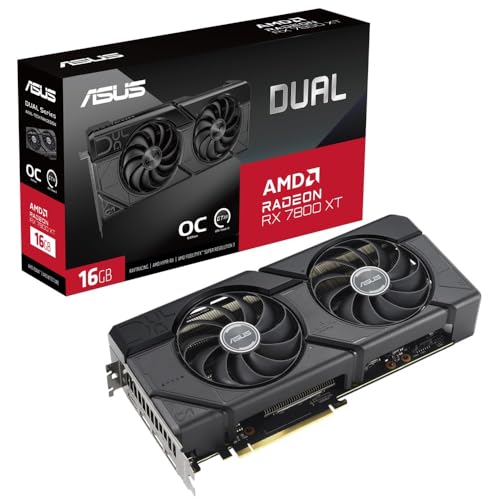 Radeon RX 7800 XT(16GB) ASUS｜DUAL-O16G DUAL-RX7800XT-O16G