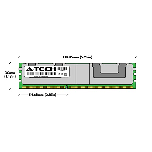 Supermicro A-Tech 128GB キット (4x32GB) RAM Supermicro Super X9DRD-CT+ X9DRG-HF+ X9DRG-QF, X9DRH-iF-NV, X9DRW-7TPF, X9DRX+-F | DDR3 1866MHz PC3-14900 ECC LRDIMM 4Rx4 1.5V 負荷低減 edサーバーメモリアップグレード ASE318