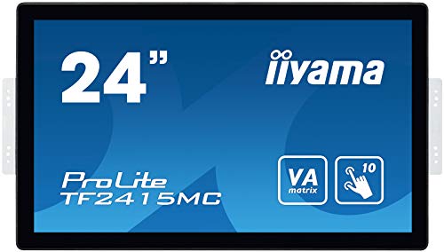 iiyama 24インチ PCAP 10P Touch 1920x1080、215 cd/m1、3000:1、TF2415MC-B2 (1920x1080、215 cd/m15 cd/m15cd/m15cd/m1 タッチ))