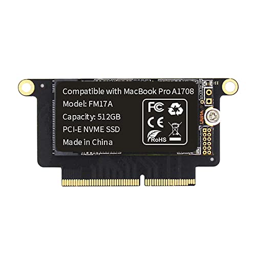 FLEANE NVMe 512GB｜FLEANE FM17A TLC フラッシュ MacBook Pro Retina A1708 (2016-2017