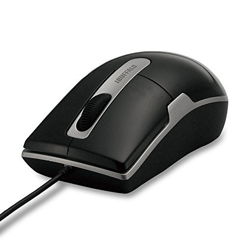 iBUFFALO 【中古】BUFFALO USB接続BlueLEDマウス 法人様向けモデル ブラック BZMU1BK