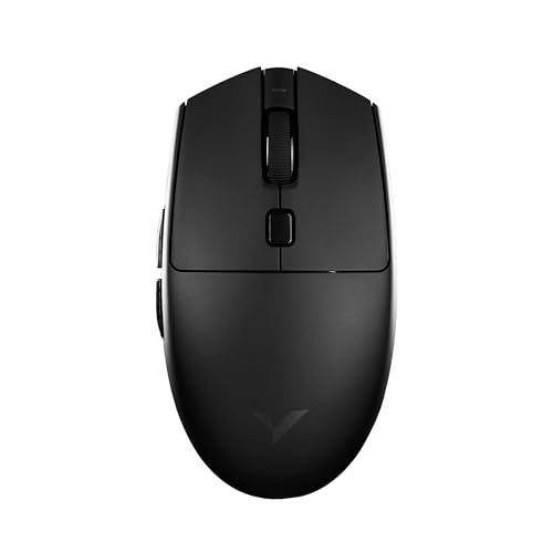 VXE V3 Pro 軽量 ワイヤレス ゲーミングマウス PAW3395 SE センサー 18000DPI プログラム可能ボタン 6個 300h バッテリー 1Kポーリングレート PC/Mac対応 (V3 Pro, ブラック) VXE Dragonfly V3