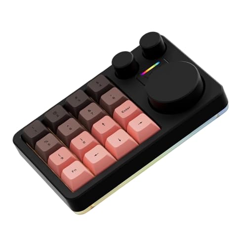 YPBEW キーボード 3 つのノブと 16 個のプログラム可能なキーにより、複数システムのミュージック ビデオ編集を直感的に制御可能 USB キーボード