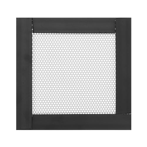 uxcell 5枚 PC ケースファン 防塵 グリル 70mmx70mm マグネットグリル PCダストフィルター PVC製 防塵メッシュ ホワイト a24062600ux0645jp