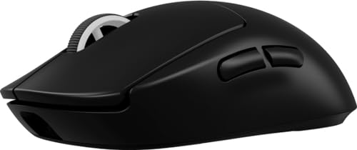 Logitech G PRO X Superlight 2 Lightspeed Kabellose Gaming-Maus, Lightweight, LIGHTFORCE Hybrid-Schalter, Hero 2 Sensor, 32.00DPI, 5 programmierbare Tasten, USB-C-Ladung, PC & Mac - Schwarz