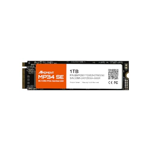 MMOMENT M.2 2280 NVMe 1TB｜MMOMENT MP34 SE NVMe1.3
