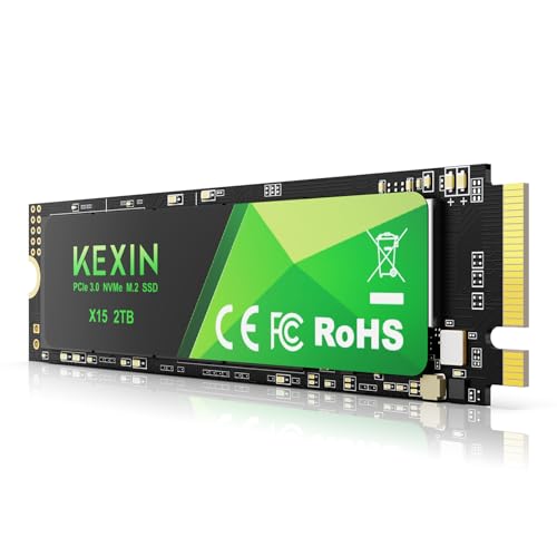 KEXIN M.2 NVMe 2TB｜KEXIN ノートパソコン PC ゲーム対応 ブラック