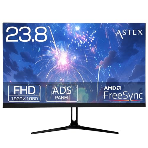 WIS 23.8インチFHDモニター フリッカー機能 ブルーライトカット期の鵜搭載で目に優しいモニター ノングレア 非光沢 AX-MT238 代引不可
