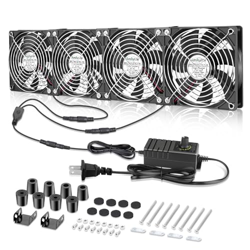 JESSERNBZ 120mm 冷蔵庫用冷却ファン DC12V 高性能 デスクトップ用 冷却 放熱 省エネ 長寿命 安定動作 高効率 ZJM-G-623-444
