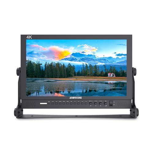 ANDYCINE C173S 17.3インチ 1920x1080 解像度 4K HDMI 3G-SDI 入出力放送プロダクションモニター、YPbPr付きデスクトップディレクターモニター、ビデオ