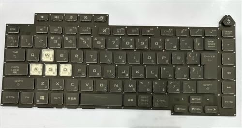 shangpin 交換用 FOR ASUS ROG Strix SCAR 15 G533QR-HQ032T 日本語キーボード
