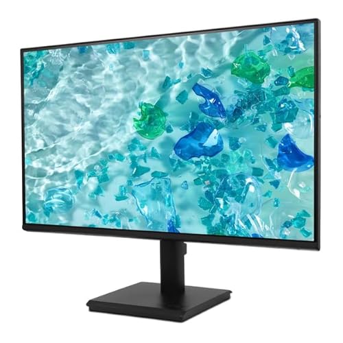 V7 Acer エイサー フルHD対応 27型液晶ディスプレイ SDGs推進（ブラック/2W+2Wスピーカー/IPS/HDMIケーブル付) V277Gbmix