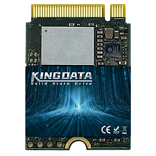 KINGDATA M.2 2230 NVMe 512GB｜KINGDATA Gen 4.0X4 - PS5 Steam Deck Microsoft Surface Ultrabook ノートパソコン デスクトップ対応 M.2 2230 PCIe 4.0 512GB