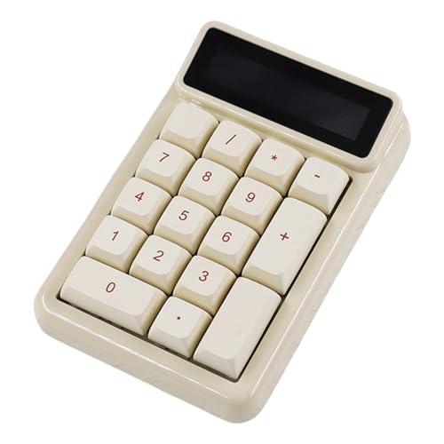 VIBRIPRIYA コンピュータテンキーメカニカル数値キーボード電卓機能 17 キーと省エネ機能パッド
