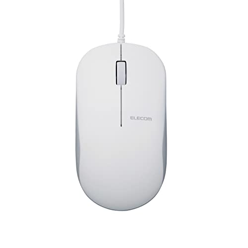 ELECOM エレコム 有線光学式マウスM-K7URWH/RS 4549550117234