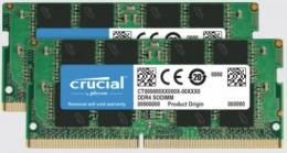crucial CT2K16G4SFS832A [SODIMM DDR4 PC4 25600 16GB ] 2枚